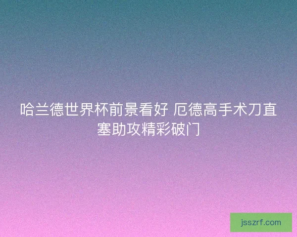 哈兰德世界杯前景看好 厄德高手术刀直塞助攻精彩破门